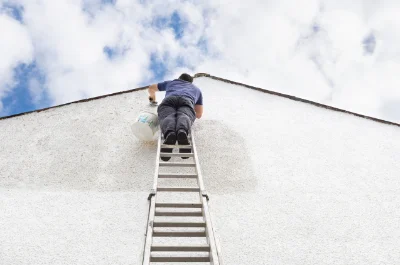Peinture extérieure à Courçay — façades et ravalement